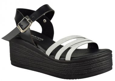 Πέδιλα γυναικεία | Πλατφόρμες | Υφαντίδης | 125363 | Ασημί - Υφαντίδης - 